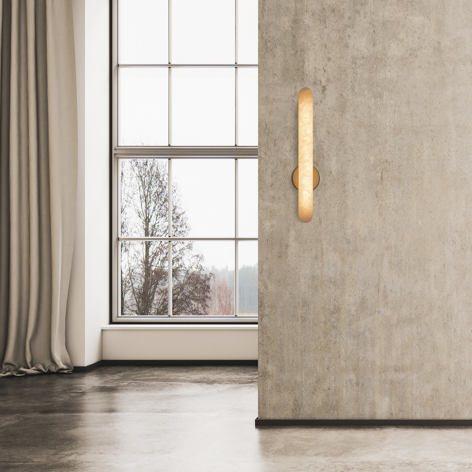 LED-seinävalaisin 2547, valkoinen, korkeus 37 cm, alabasteri, himmennettävä LED-seinävalaisin 2547, valkoinen, korkeus 37 cm, alabasteri, himmennettävä