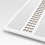 Einbaupanel Optico 61,7x61,7cm weiß DALI 840