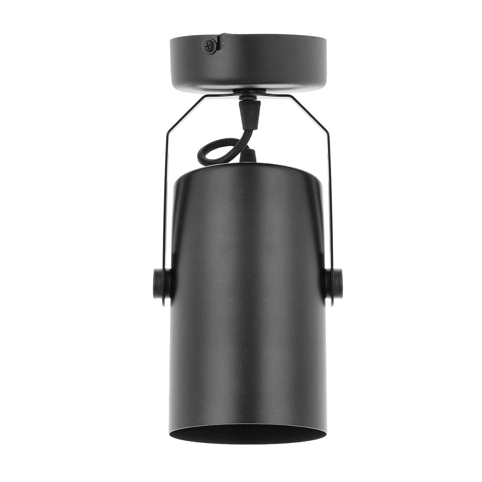 Plafondspot Reflector, zwart, 1-lamp