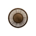 Clava Up Wood Wall-/Ceiling Lamp Medium Dark Oak - UMAGE