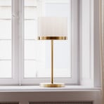 By Rydens laualamp Marcel, messing/valge, kõrgus 55 cm