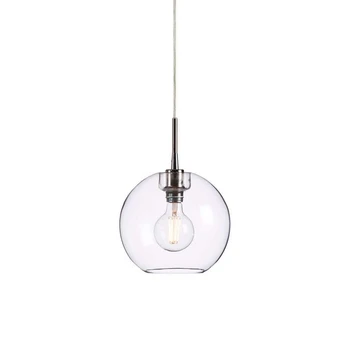 Gloria Suspension Ø260 Chrome/ Verre Clair - Belid