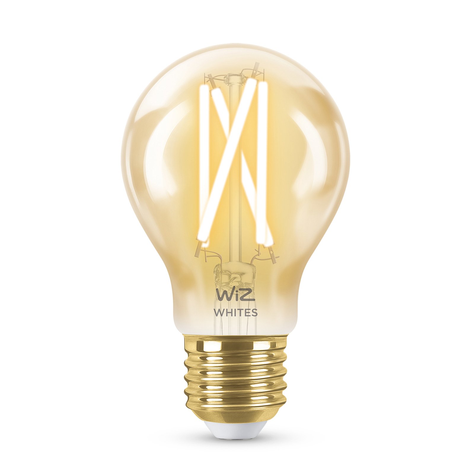 WiZ A60 LED lamp Wi-Fi E27 7W amber CCT