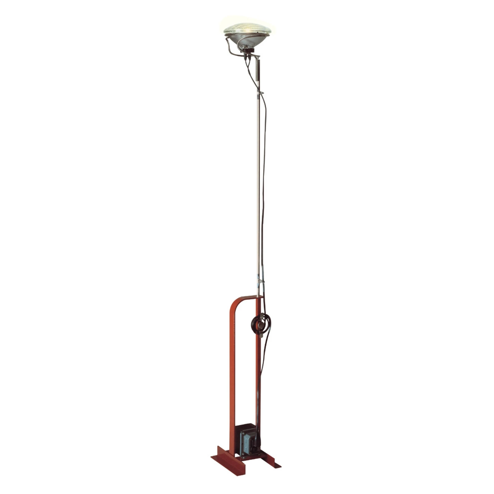 FLOS Toio Design-Stehleuchte Gx16d-LED rot