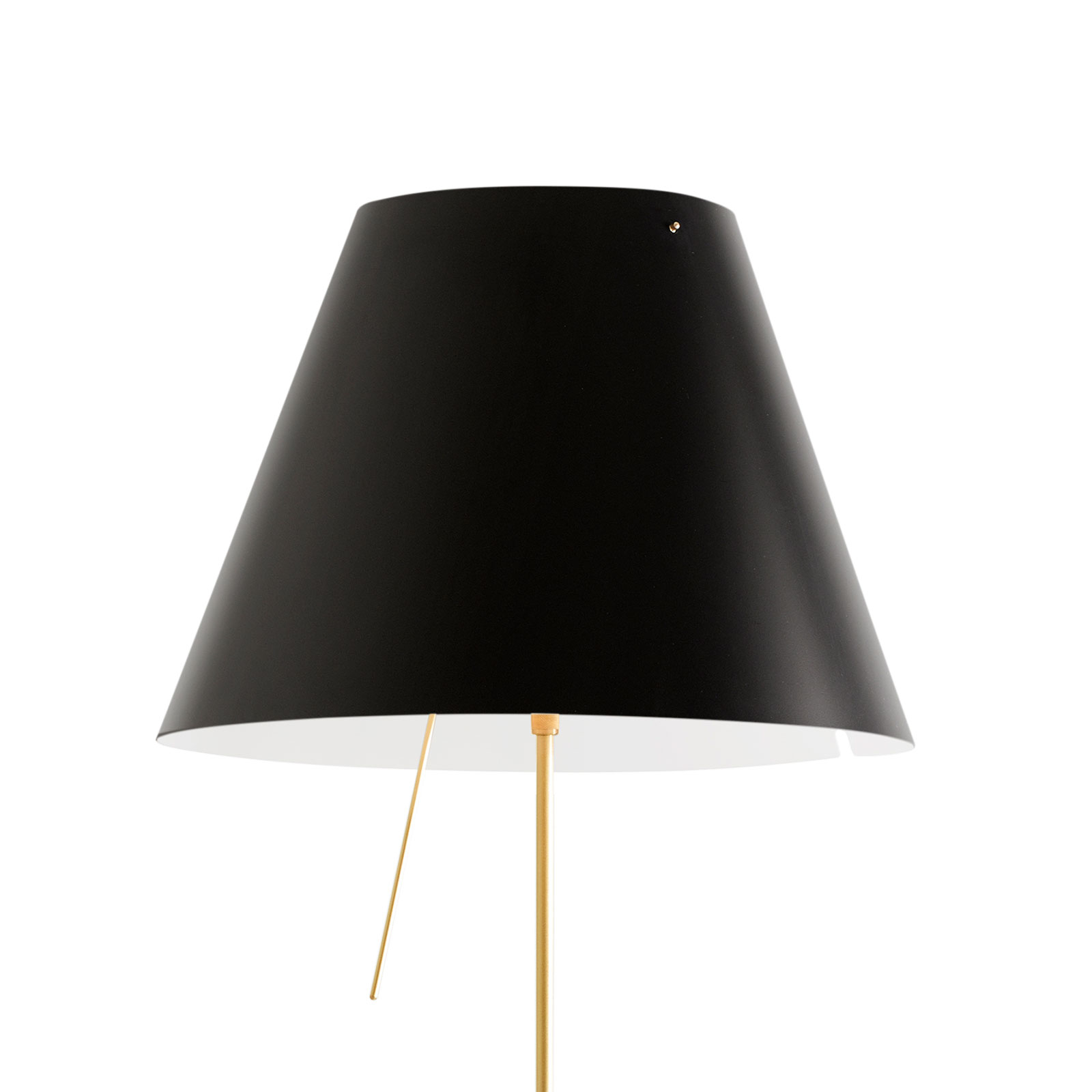 Luceplan Costanza lampadaire D13t laiton/noir