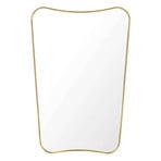 F.A. 33 Gio Ponti Wall Mirror 54X80 Polished Brass - GUBI