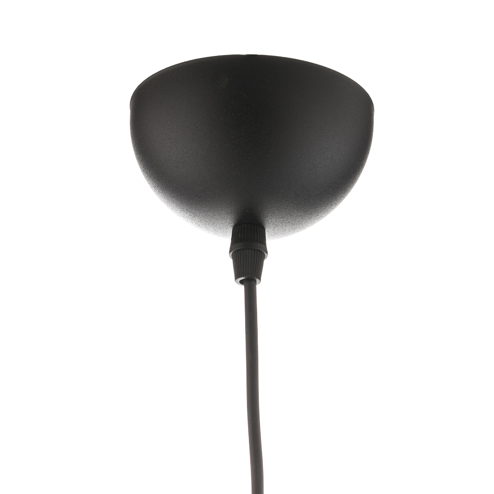 Hanglamp Mango, grafiet-transparant/zwart