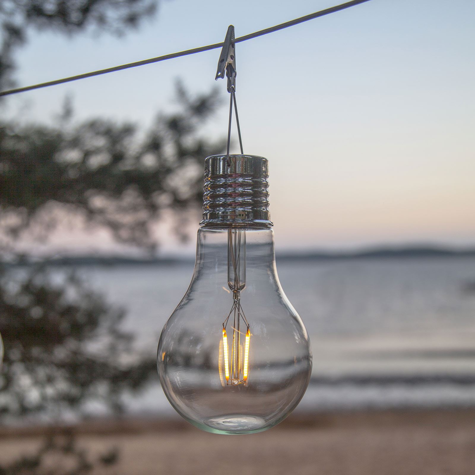 Afstudeeralbum professioneel bijtend LED lamp op zonne-energie Fille, sfeerlamp | Lampen24.be