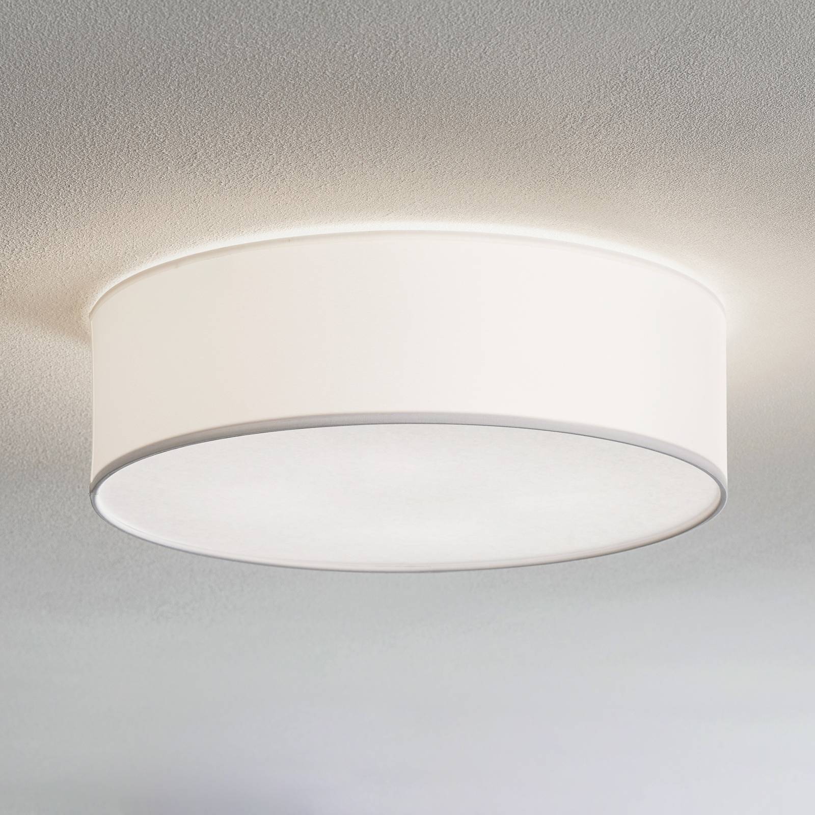 TK Lighting Plafonnier Rondo blanc Ø 45 cm