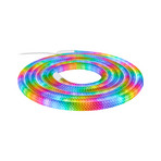 LED lichtslang RGBIC, wit, lengte 5 meter, USB