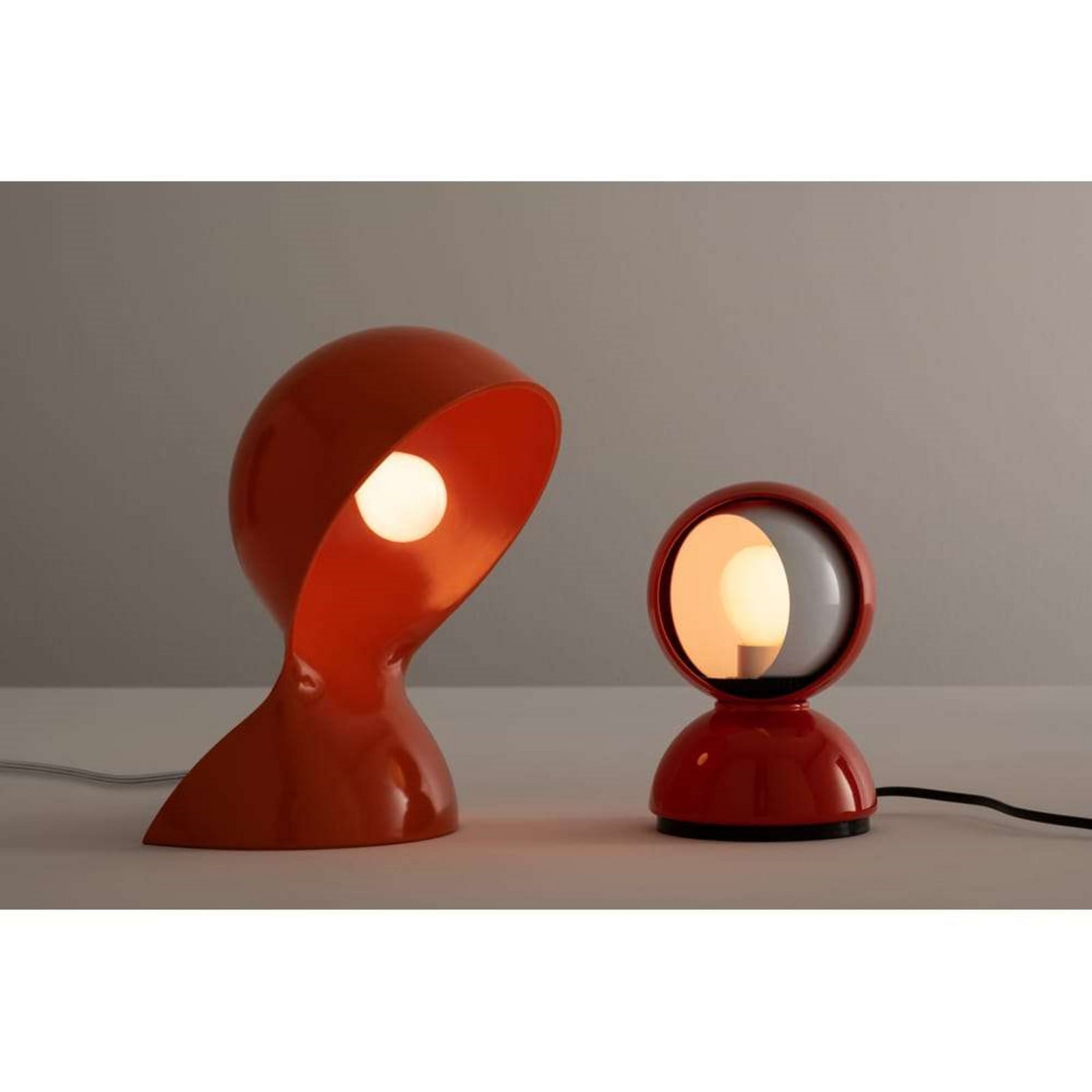 Dalú Bordlampe Orange Artemide - Stue - Plastik
