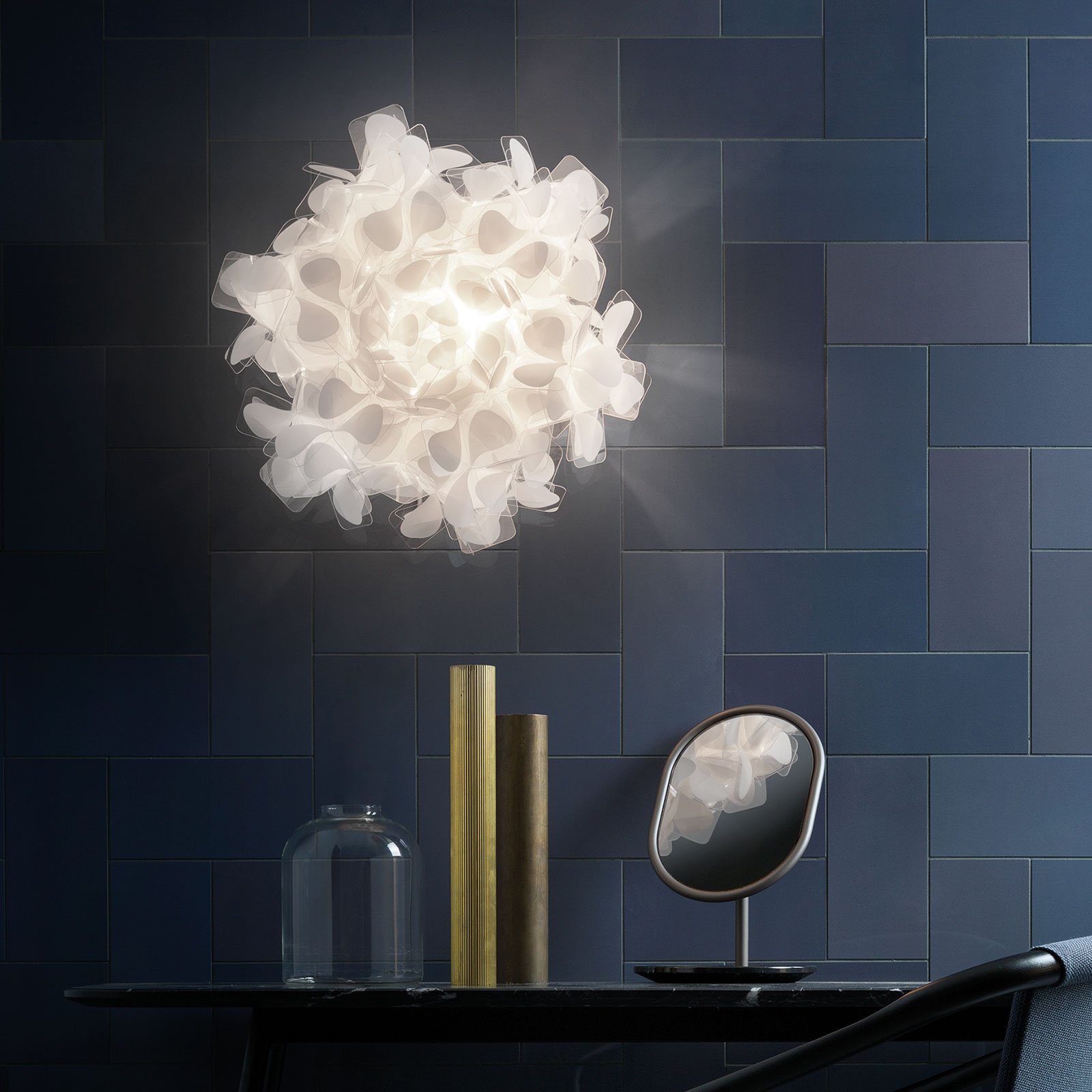 Clizia Mama Non Mama Wandlampe weiß Ø78cm - Slamp