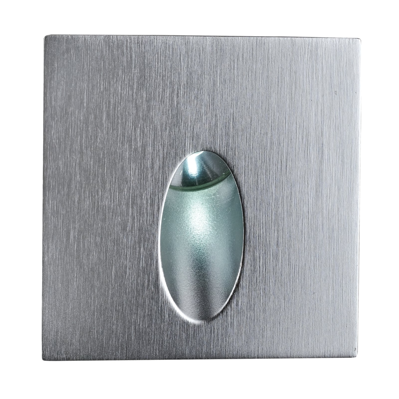 Pamalux Great LED recessed light UDELE, for Hallway, aluminium, 3 W, energy efficiency: A+, L: 7 cm, W: 7 cm