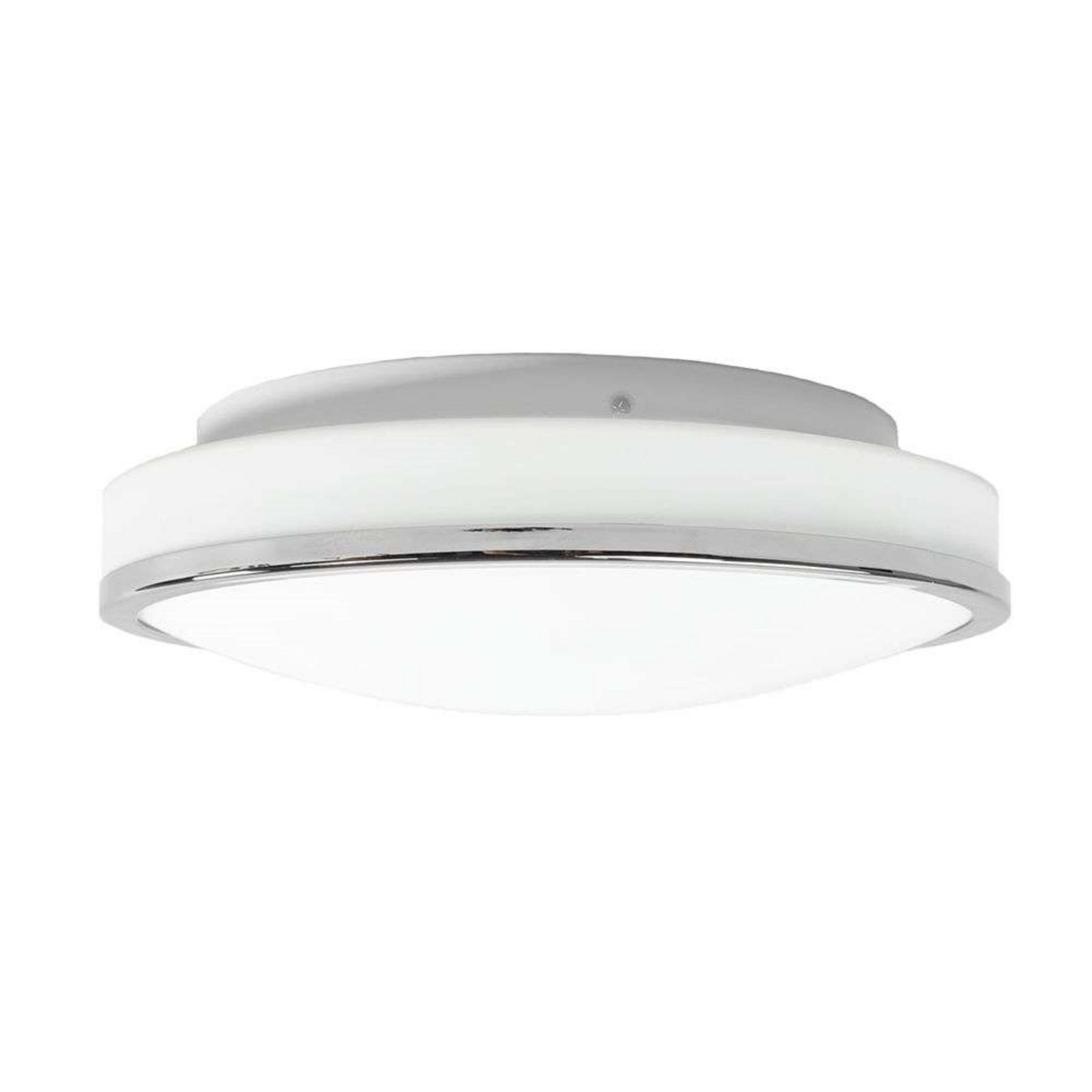 Lyss Round LED Stropné Lampa IP44 Ø28 Chrome - Lindby