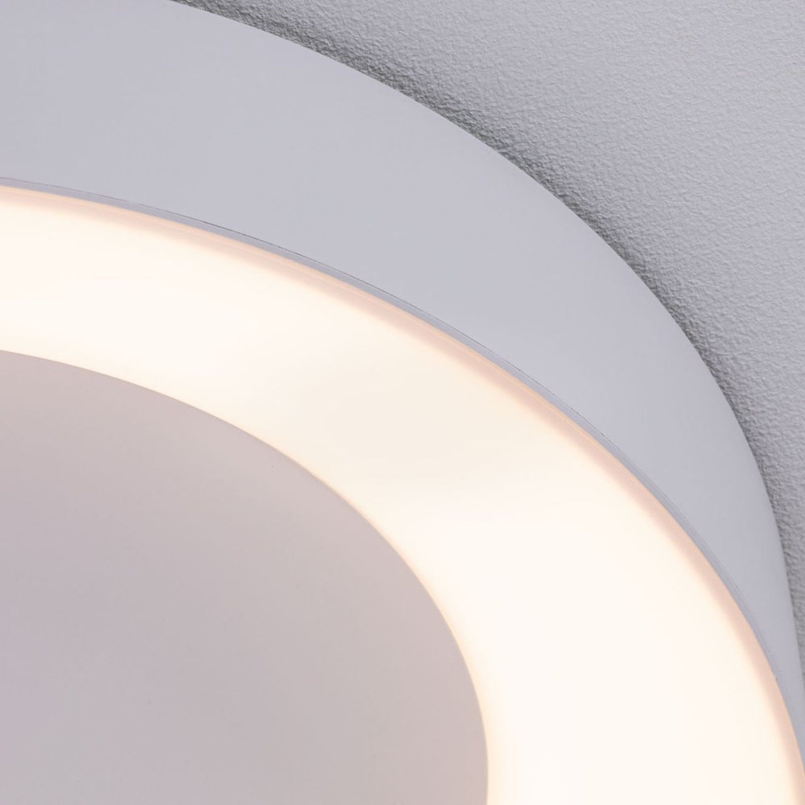 Casca LED ceiling light IP44 2100lm white/white - Paulmann