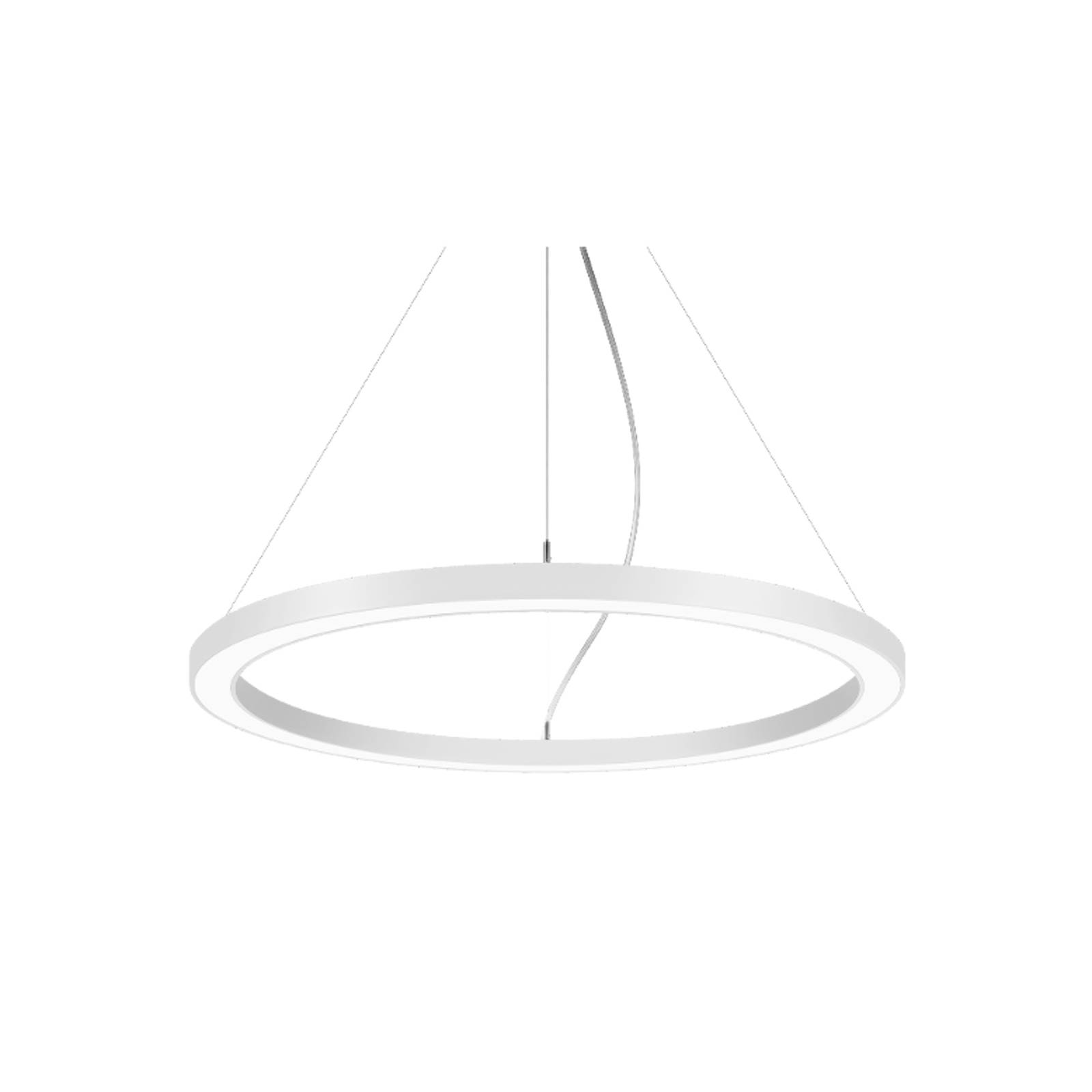 BRUMBERG Biro Circle Ring5 direkt Ø 60 cm DALI weiß 840