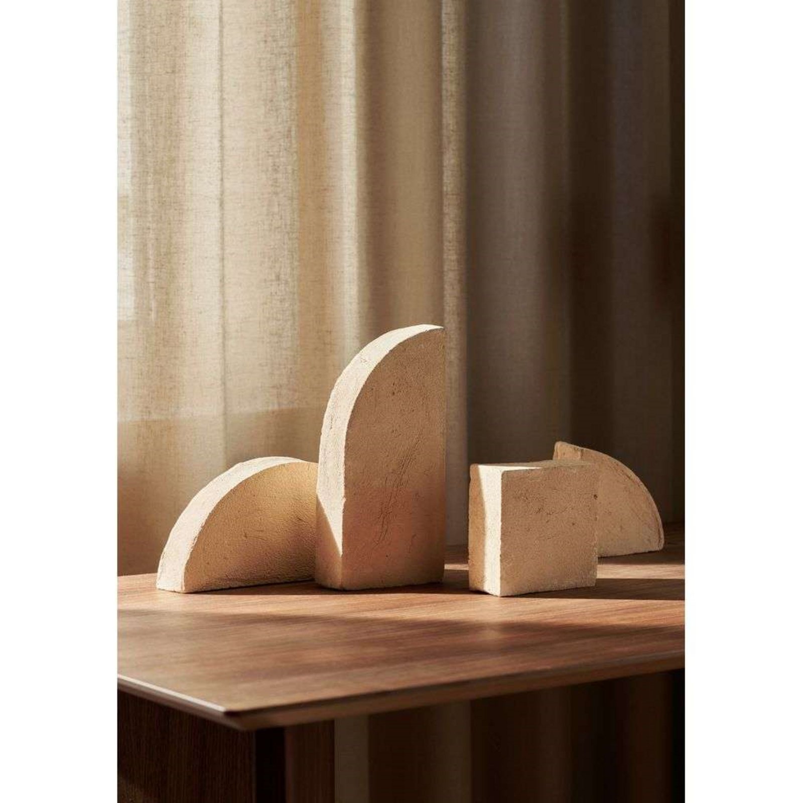 Shape Sculpture Set Yellow - ferm LIVING