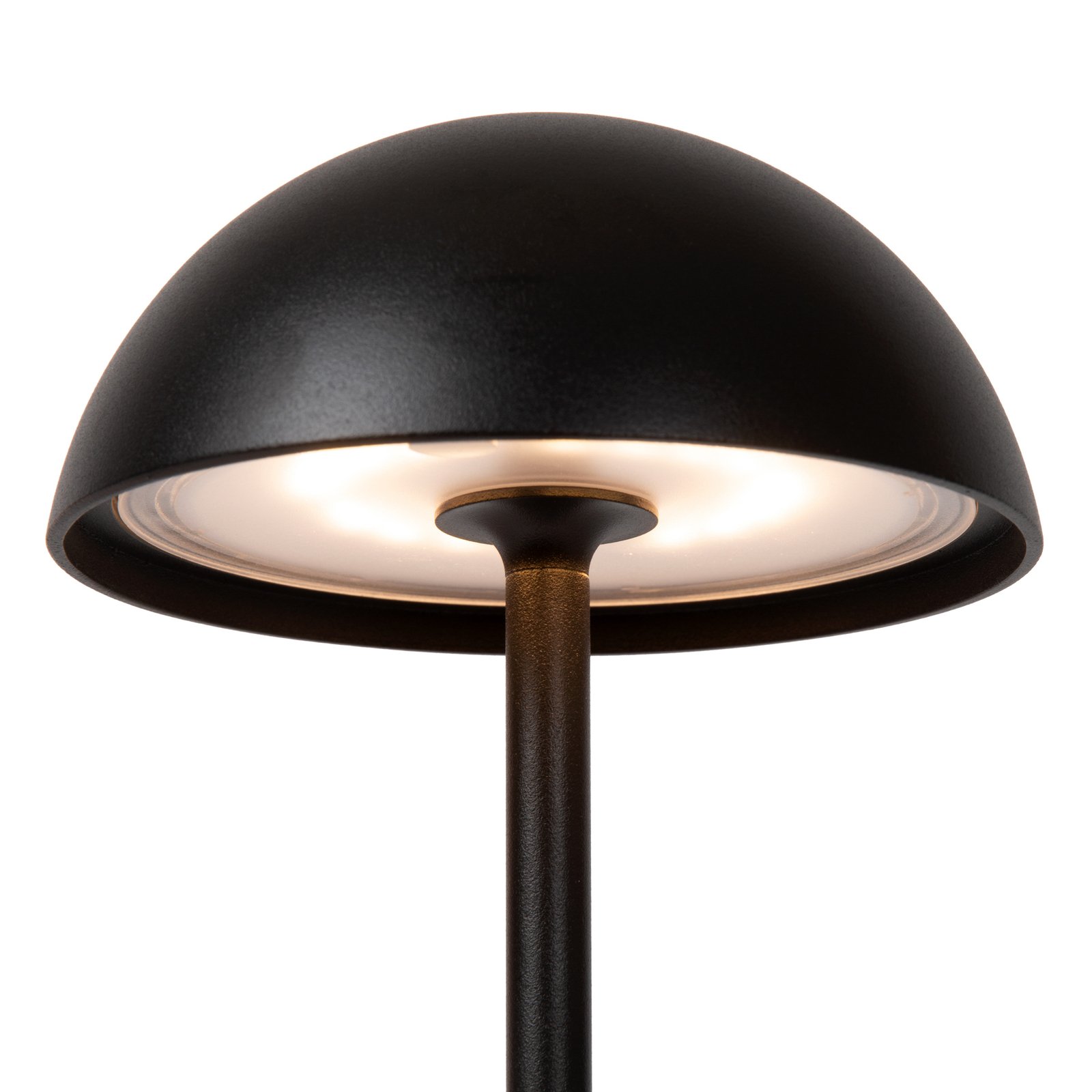 Joy lampă masă LED acumulator dimabilă negru