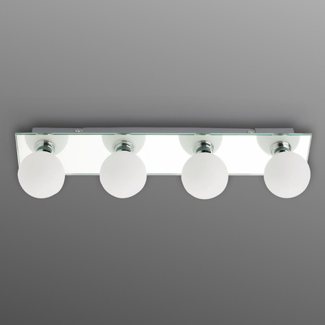 Plafoniera da bagno LASS, 4 lampade