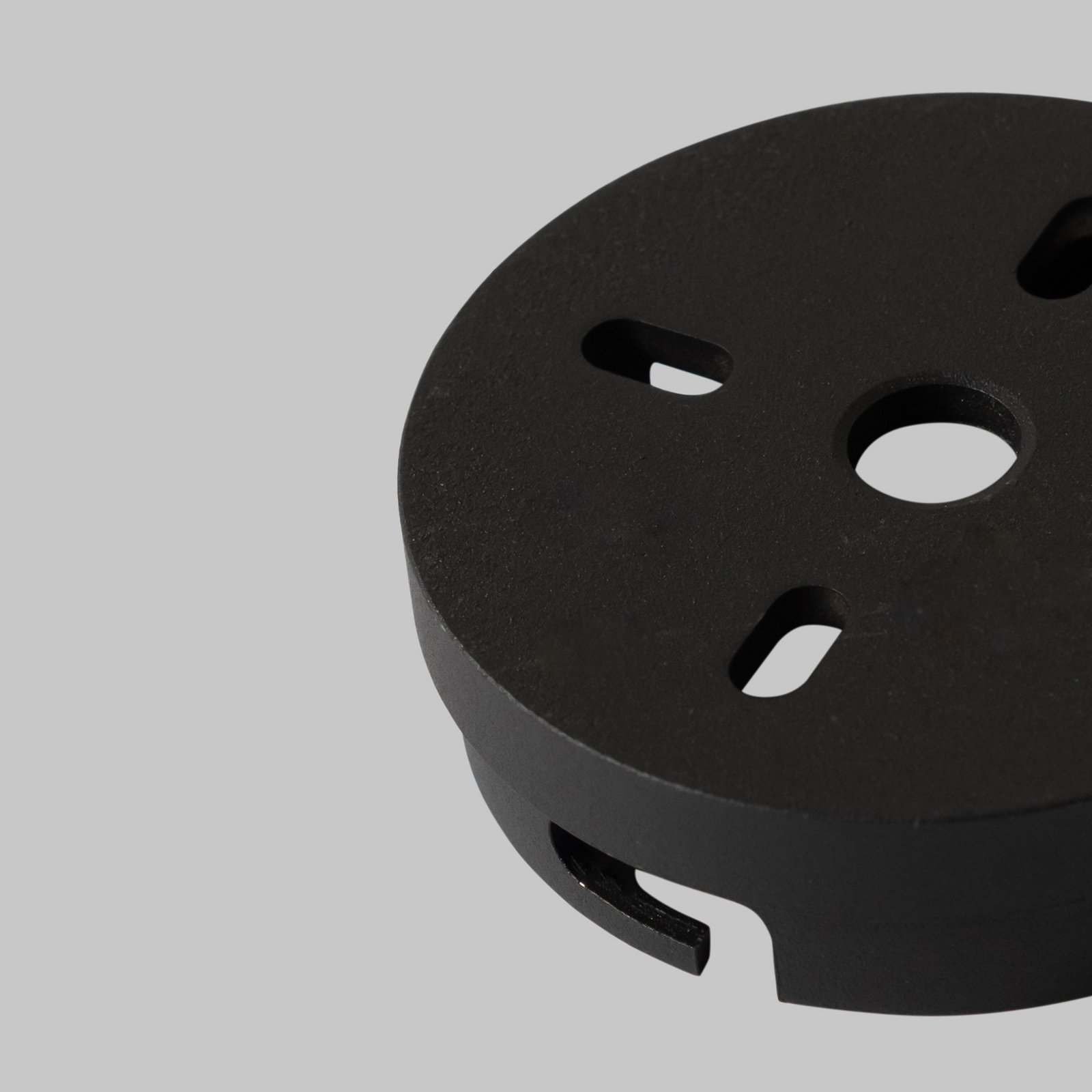 IT'S ABOUT ROMI LED-Akkutischlampe Milan, schwarz, 19 cm