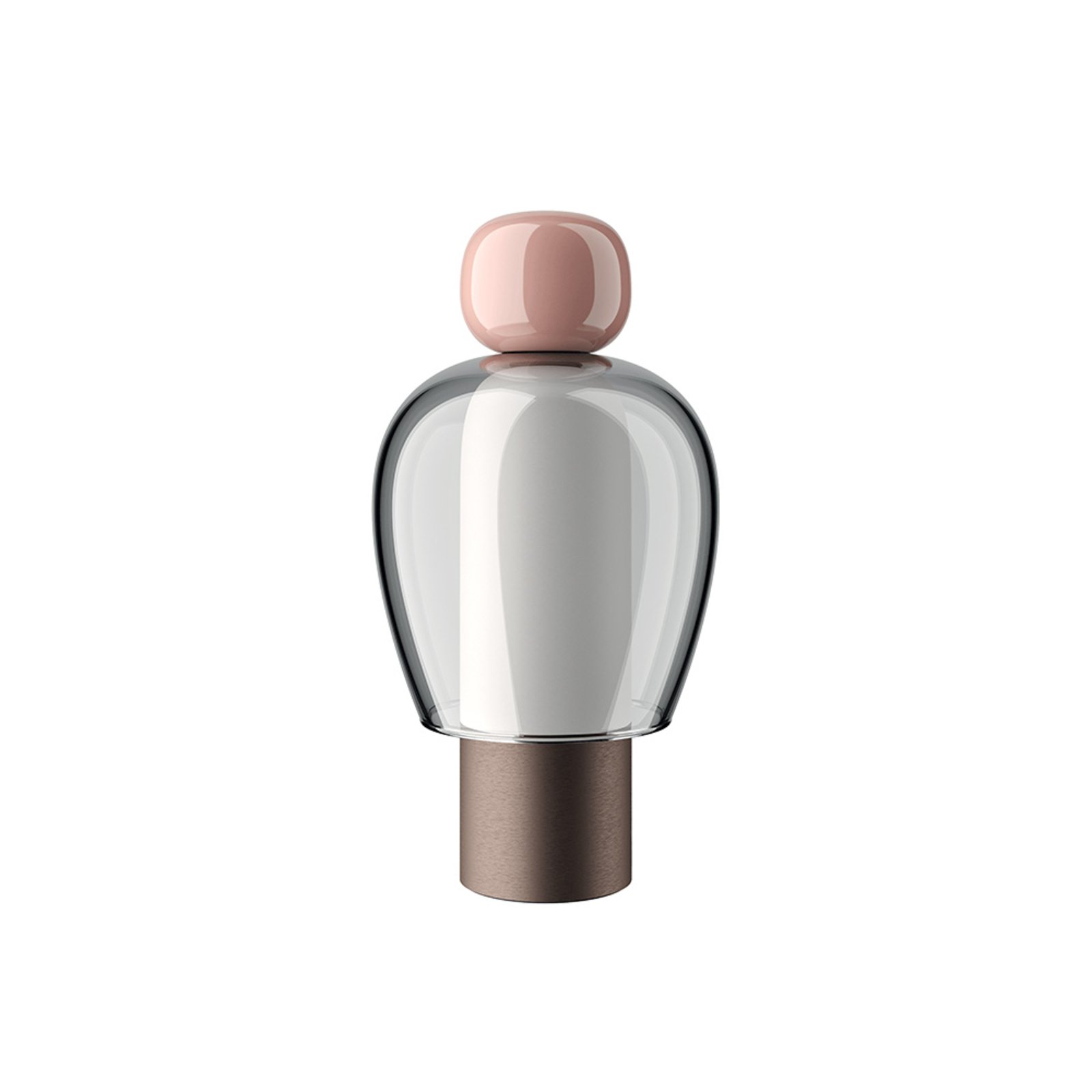 Easy Peasy ToGo Stolová Lampa Flamingo Pink/Grey/Bronze - Lodes