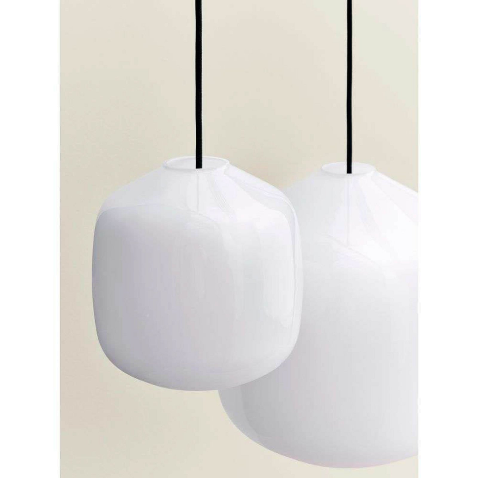 Buoy Glass 200 Lustră Pendul Opal/Clay White - Hay