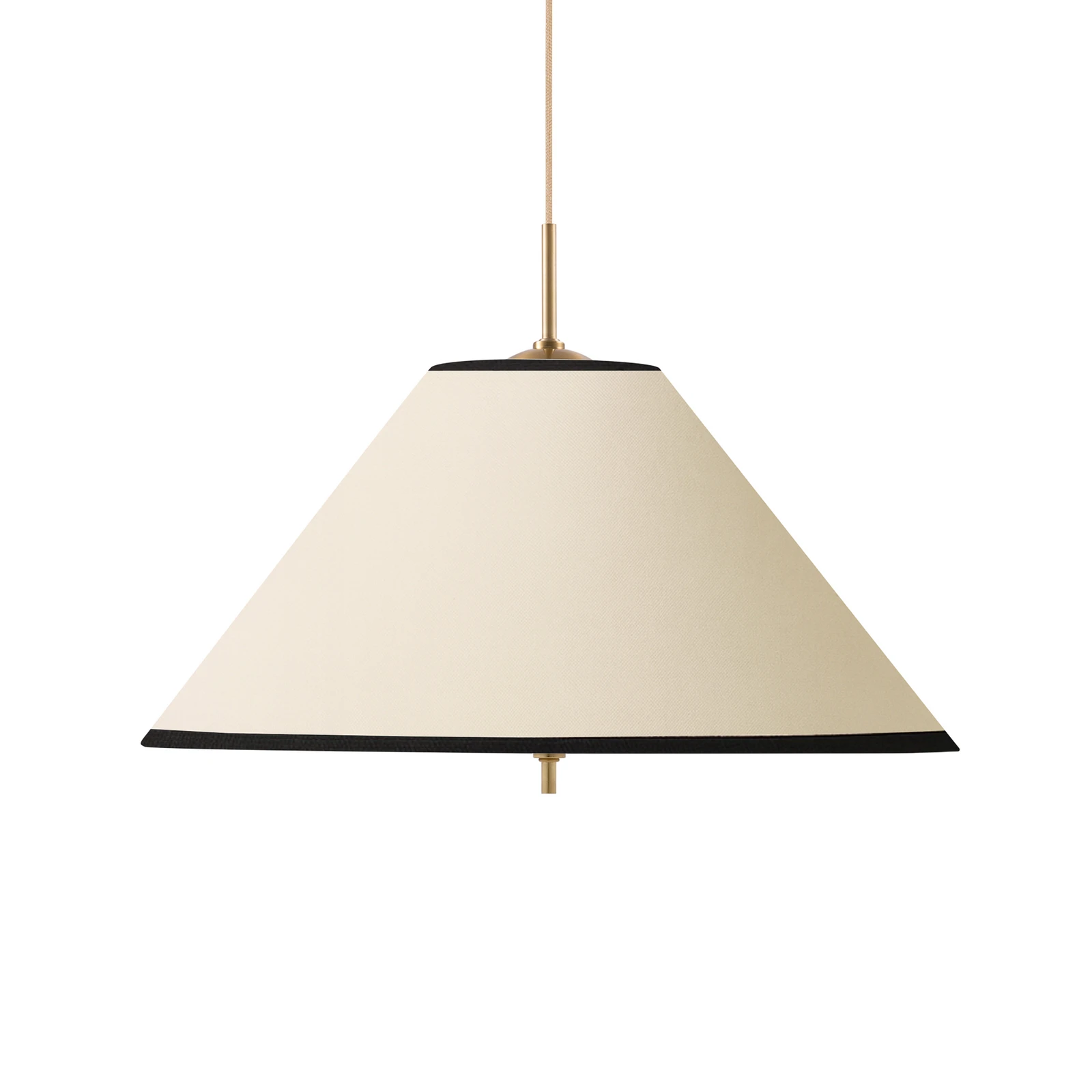 Globen Lighting hanglamp IRIS 50 crèmekleurig Ø 50 cm