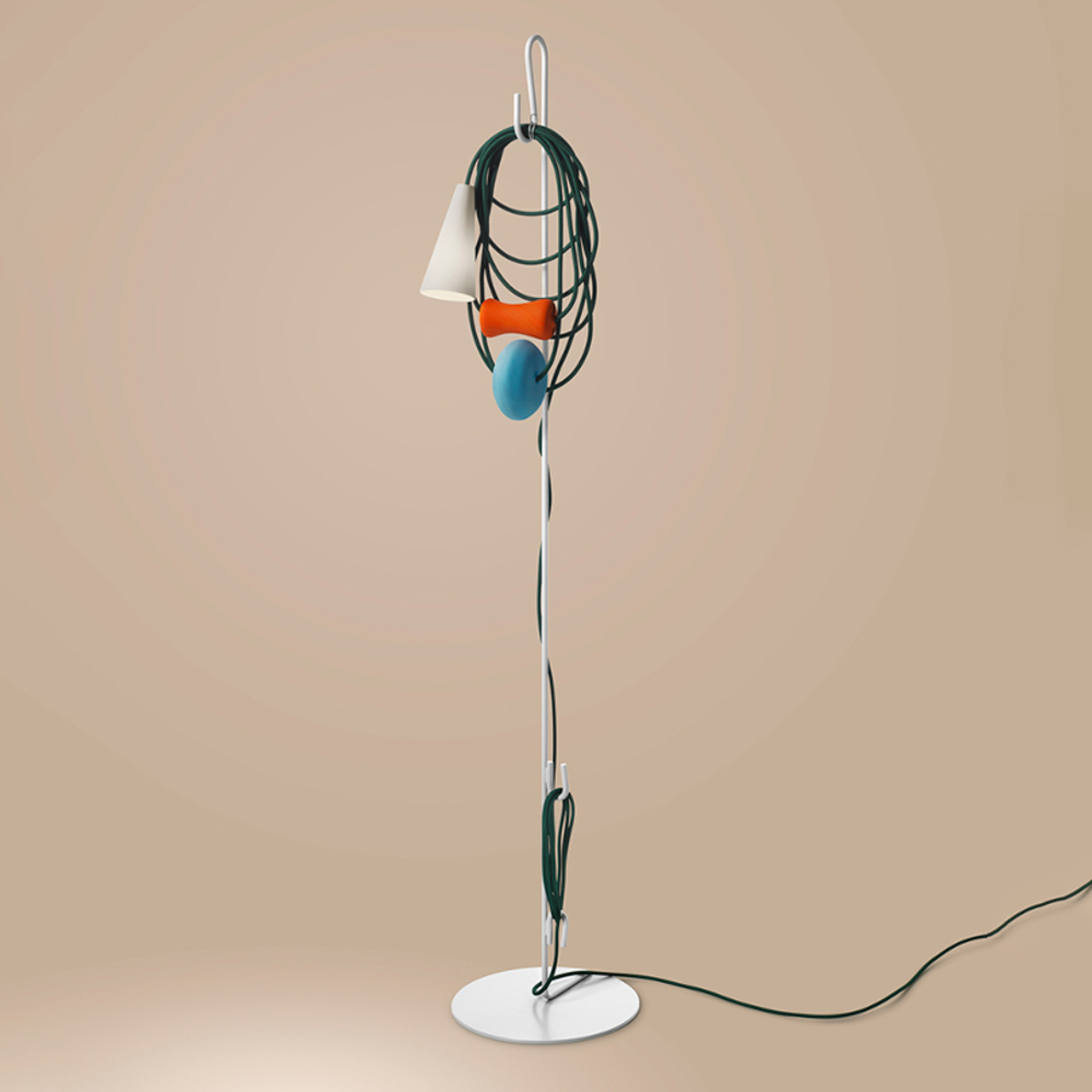 Foscarini Filo LED stojací lampa, Teodora
