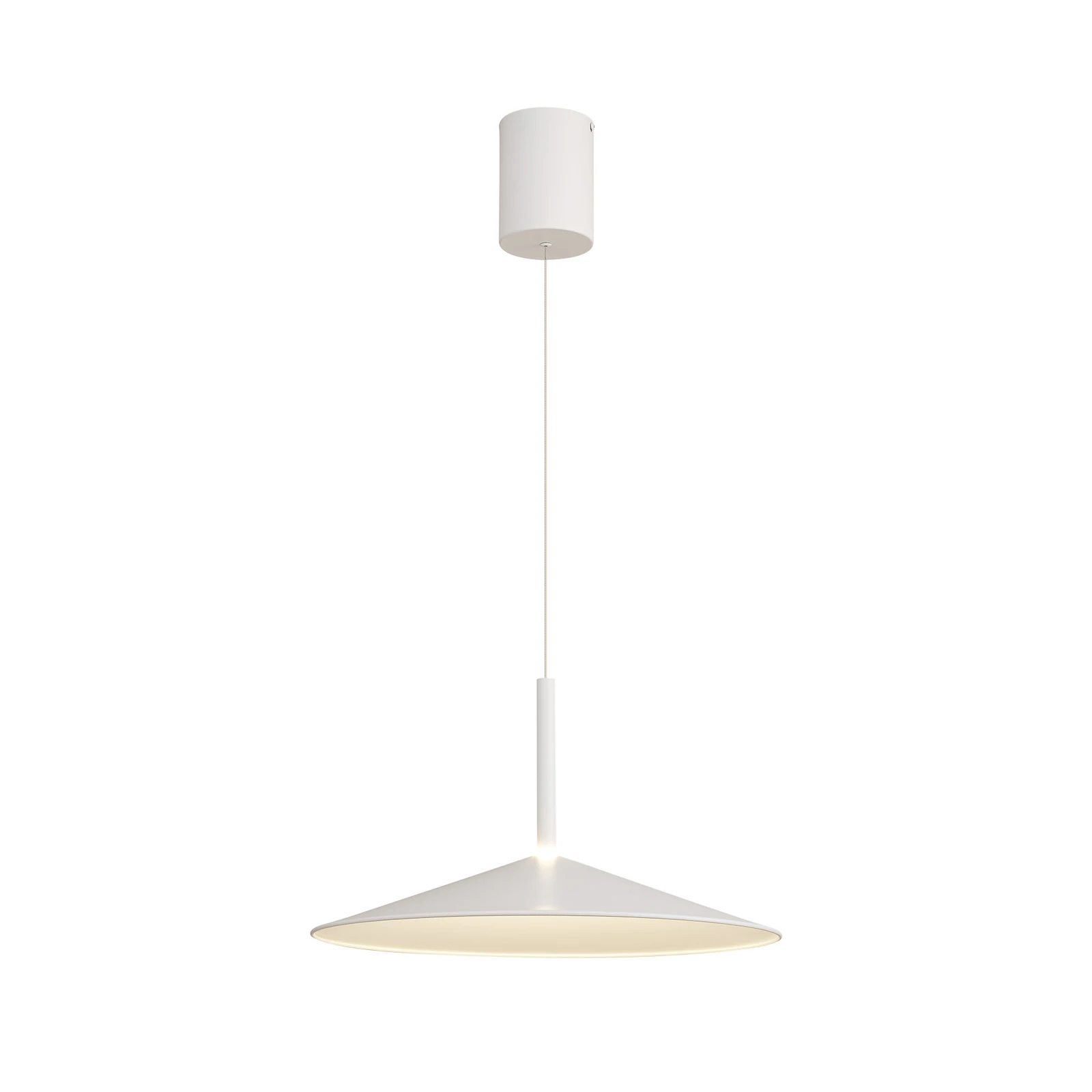 Suspension LED Calice, blanc, Ø 47,5 cm, hauteur réglable