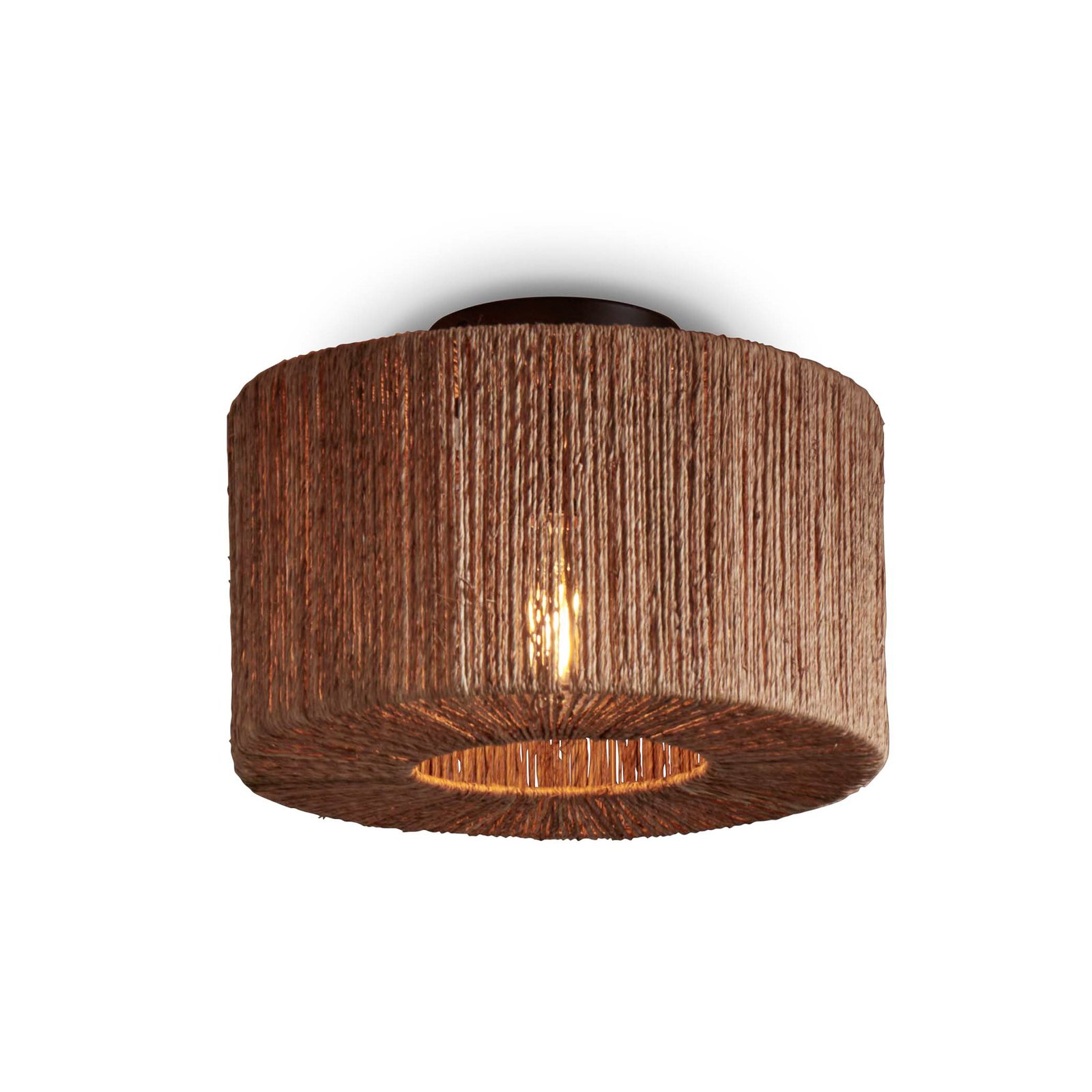 Good &amp; Mojo Iguazu plafondlamp, Ø 30 cm, naturel