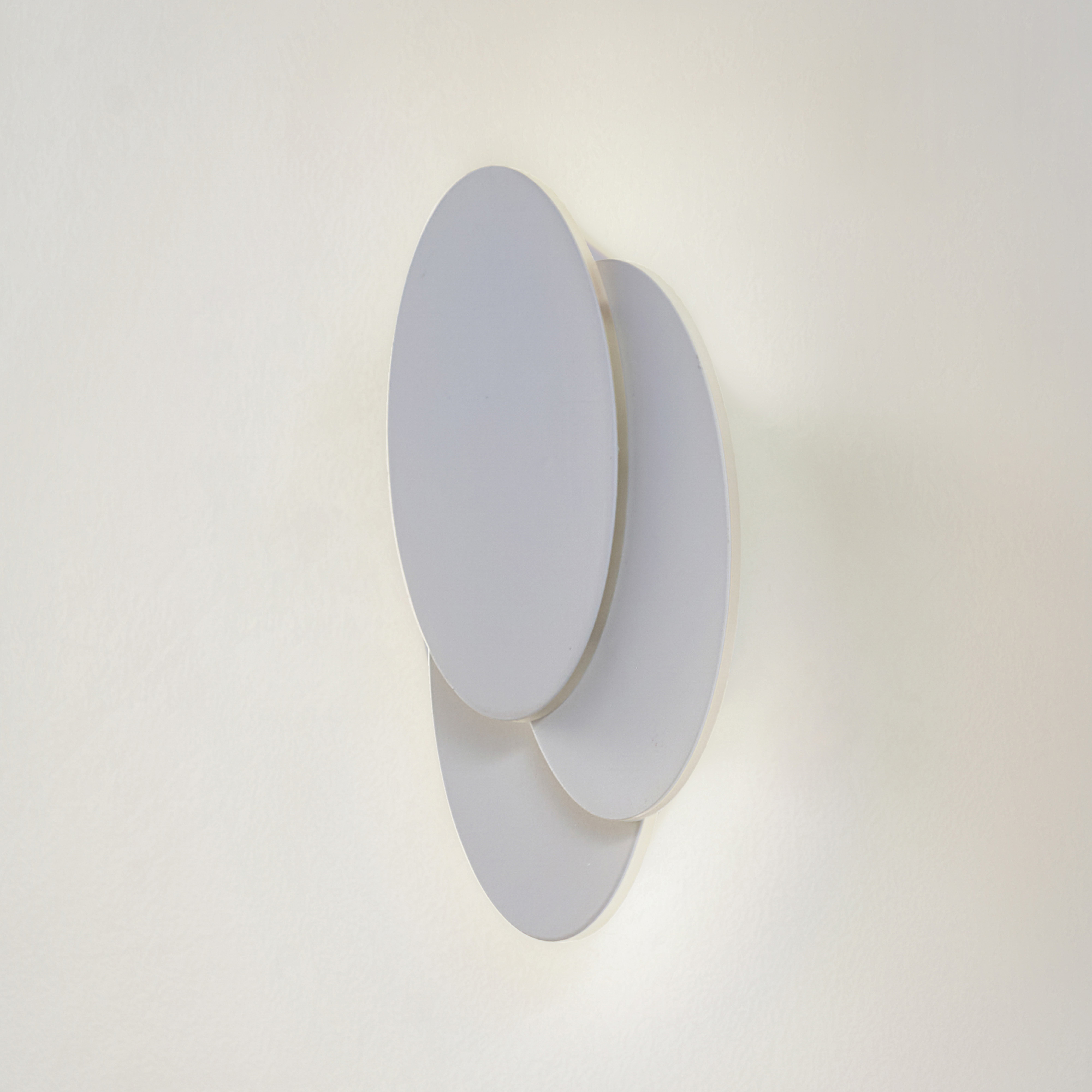 Nástěnné LED svítidlo Lindby Kolme, bílé, plast, 28 cm