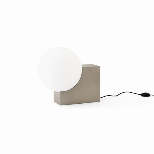 Journey SHY4 vloerlamp, grijs, staal/glas, 51 cm - &TRADITION