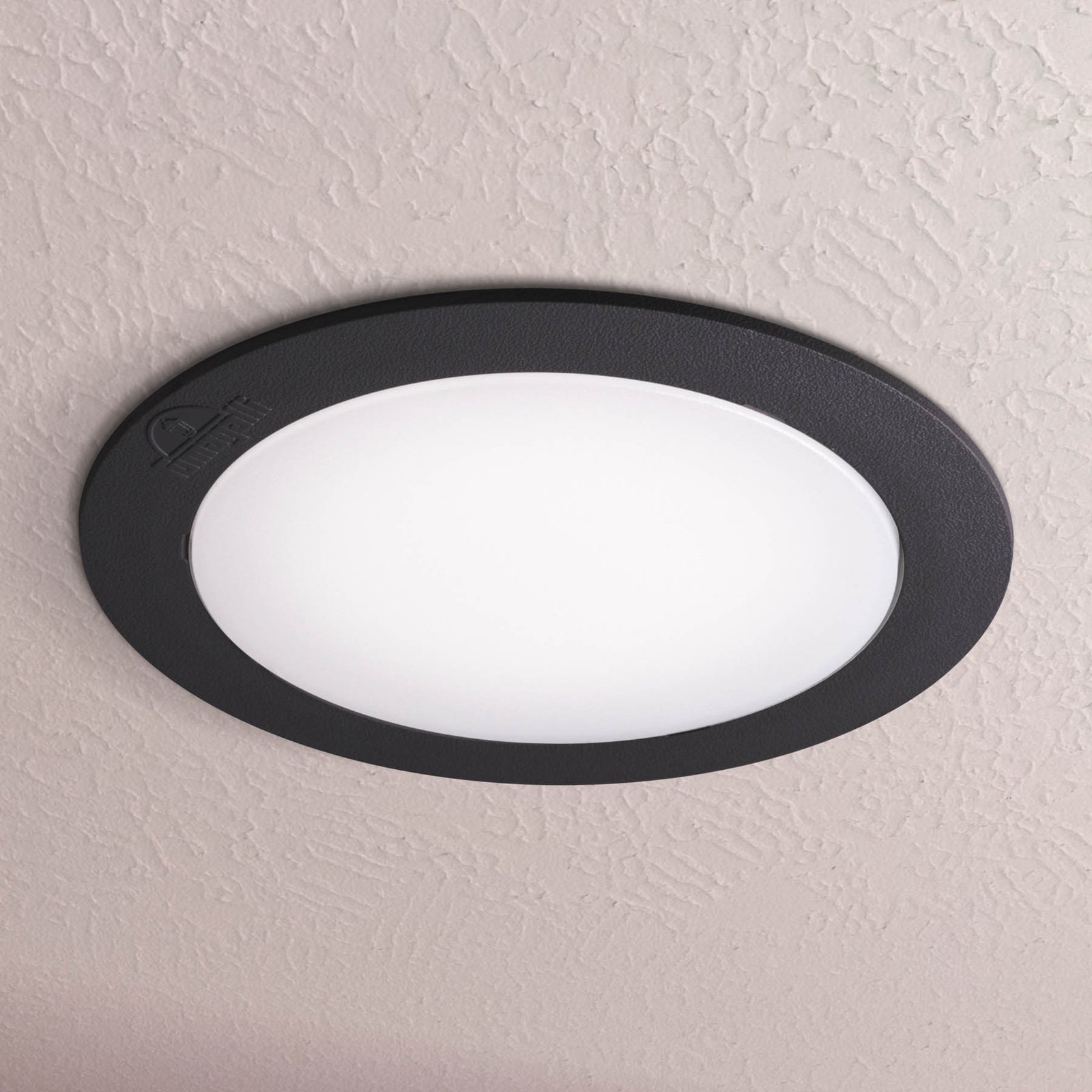 LED-downlight Teresa 160, GX53, CCT, 10 W, svart