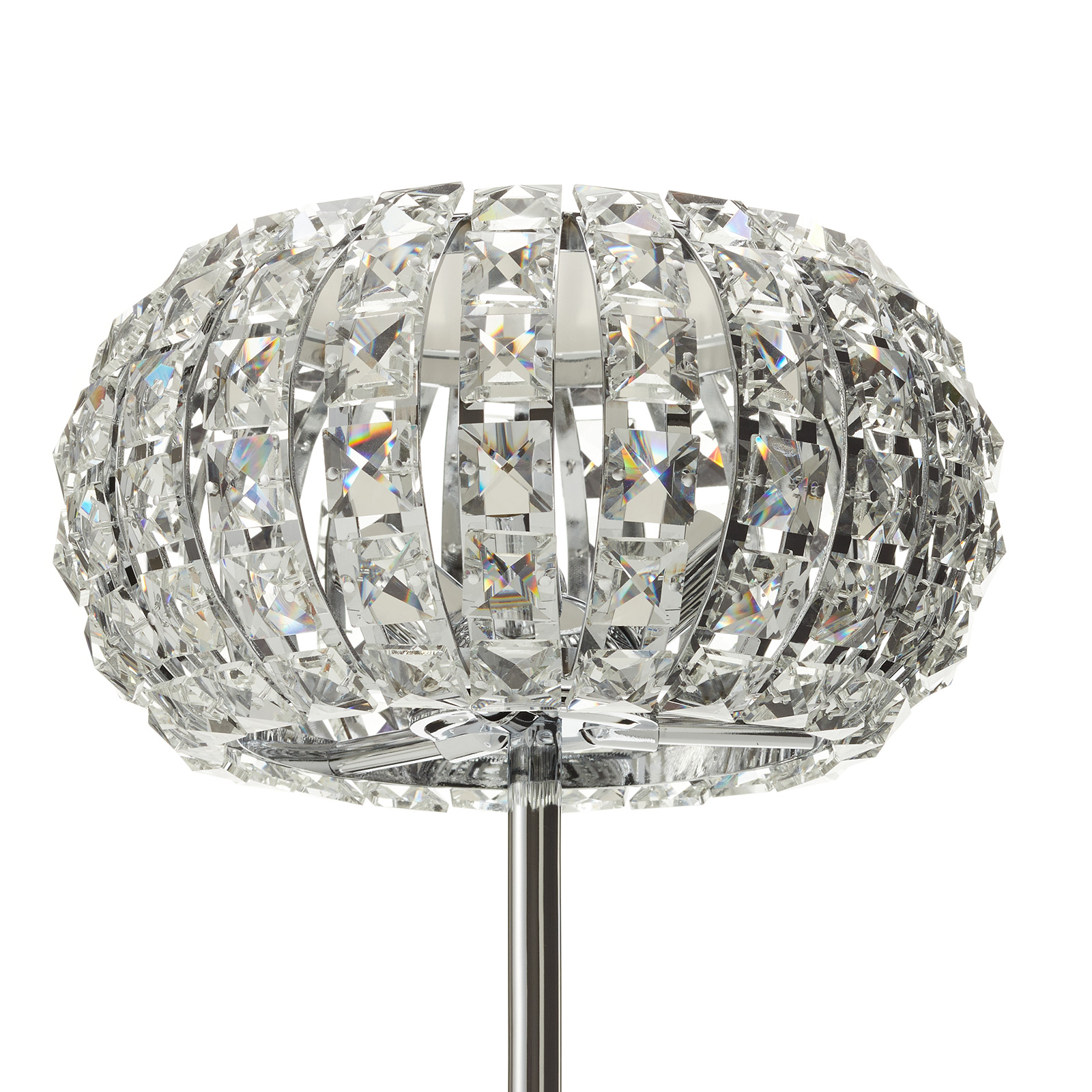 Asztali lámpa DIAMOND kristályokkal 24 cm