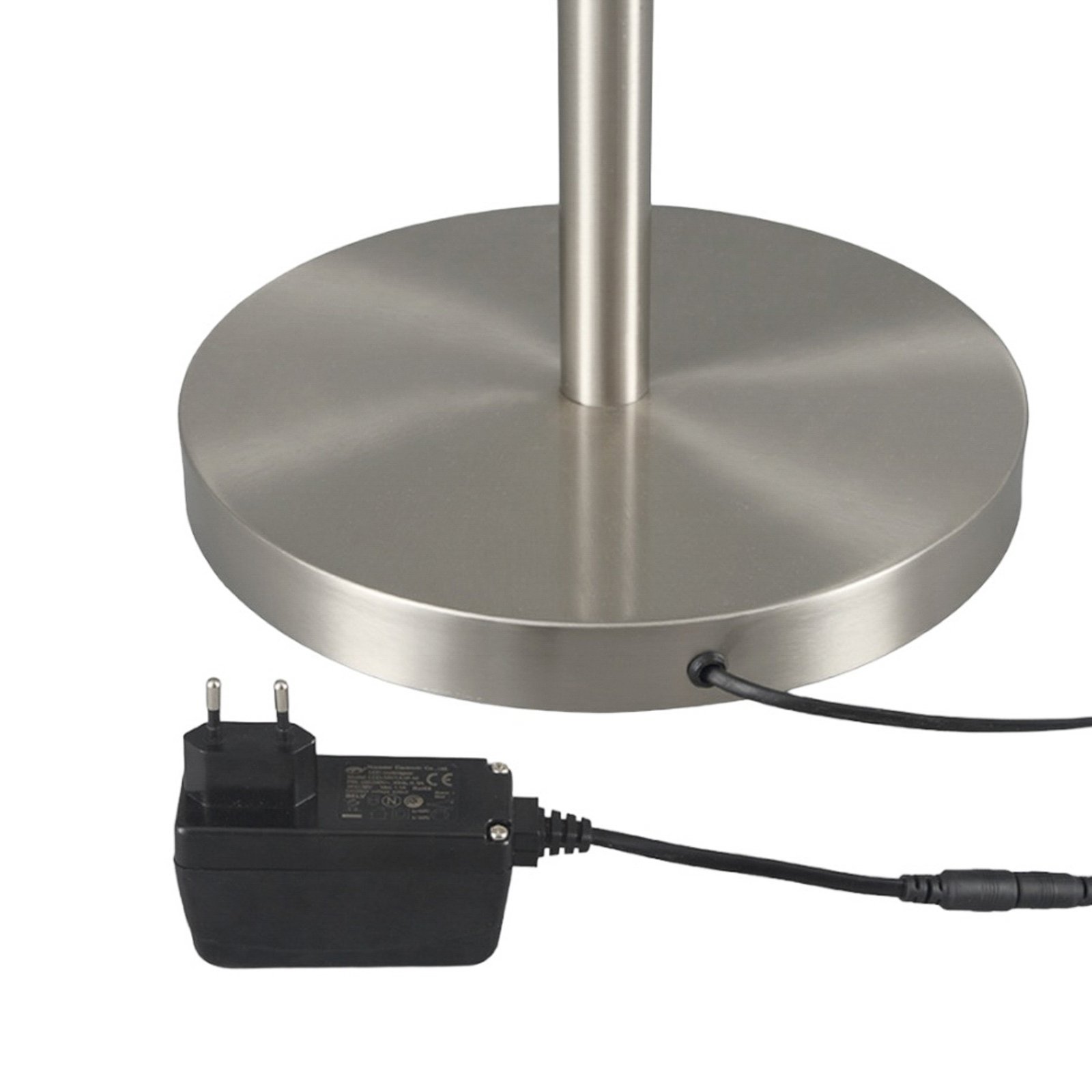 Ragna LED Gulvlampe Nickel - Lindby