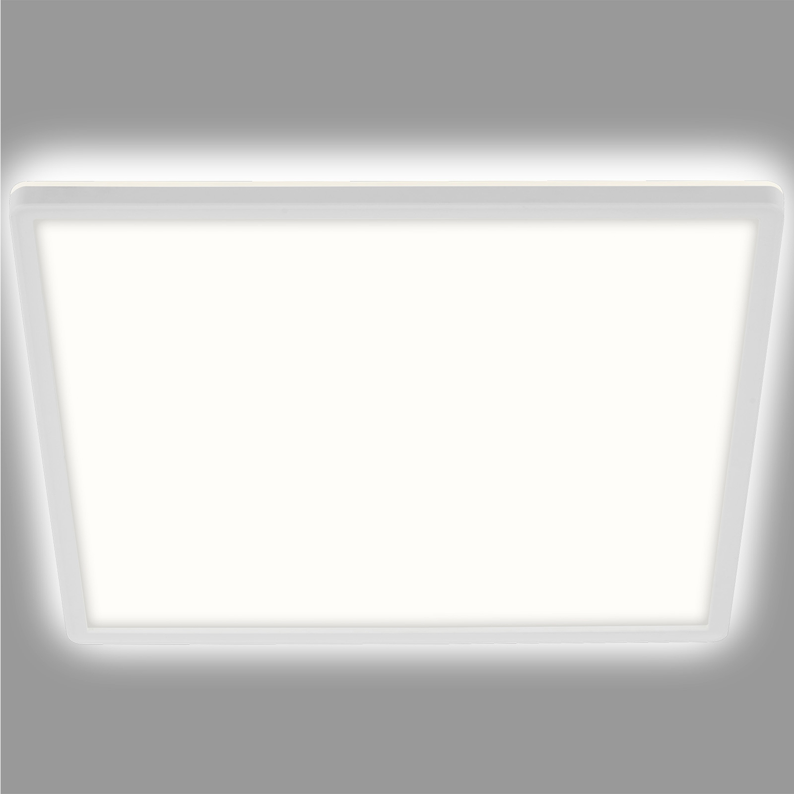 LED-taklampa 7156/7158, kantig 42 x 42 cm