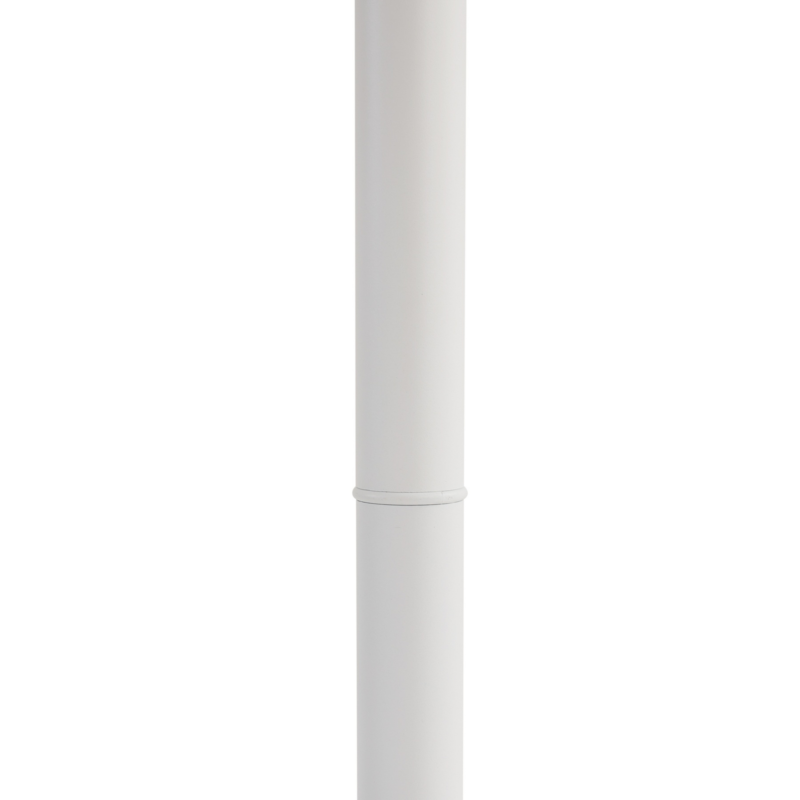 Lindby lampada da esterno Madea, bianca, a 2 luci, 213 cm, E27, IP44