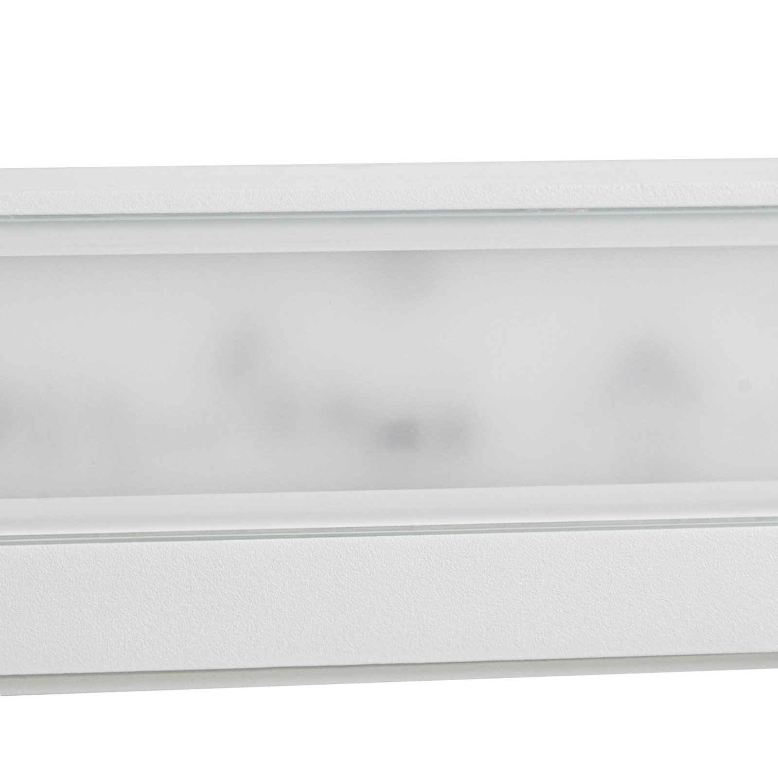 Lampa de perete pentru exterior Lengo cu LED, 50 cm, albă, lumină orientată în