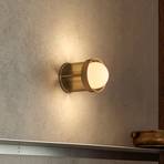 Tala stenska svetilka Loop small, aluminij, LED globus III, zlata