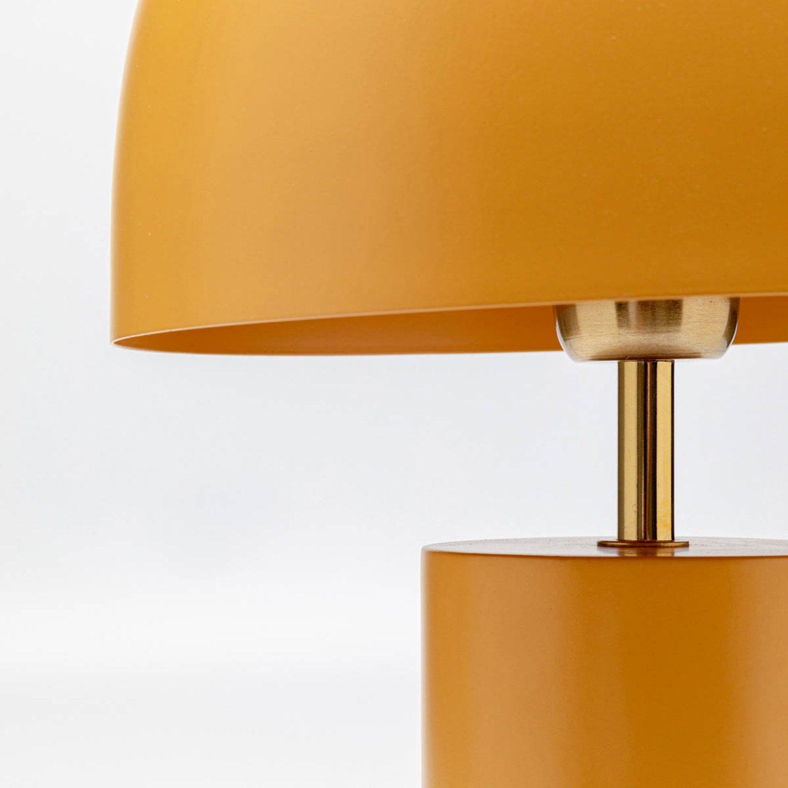 KARE table lamp Loungy, orange, steel, height 38 cm