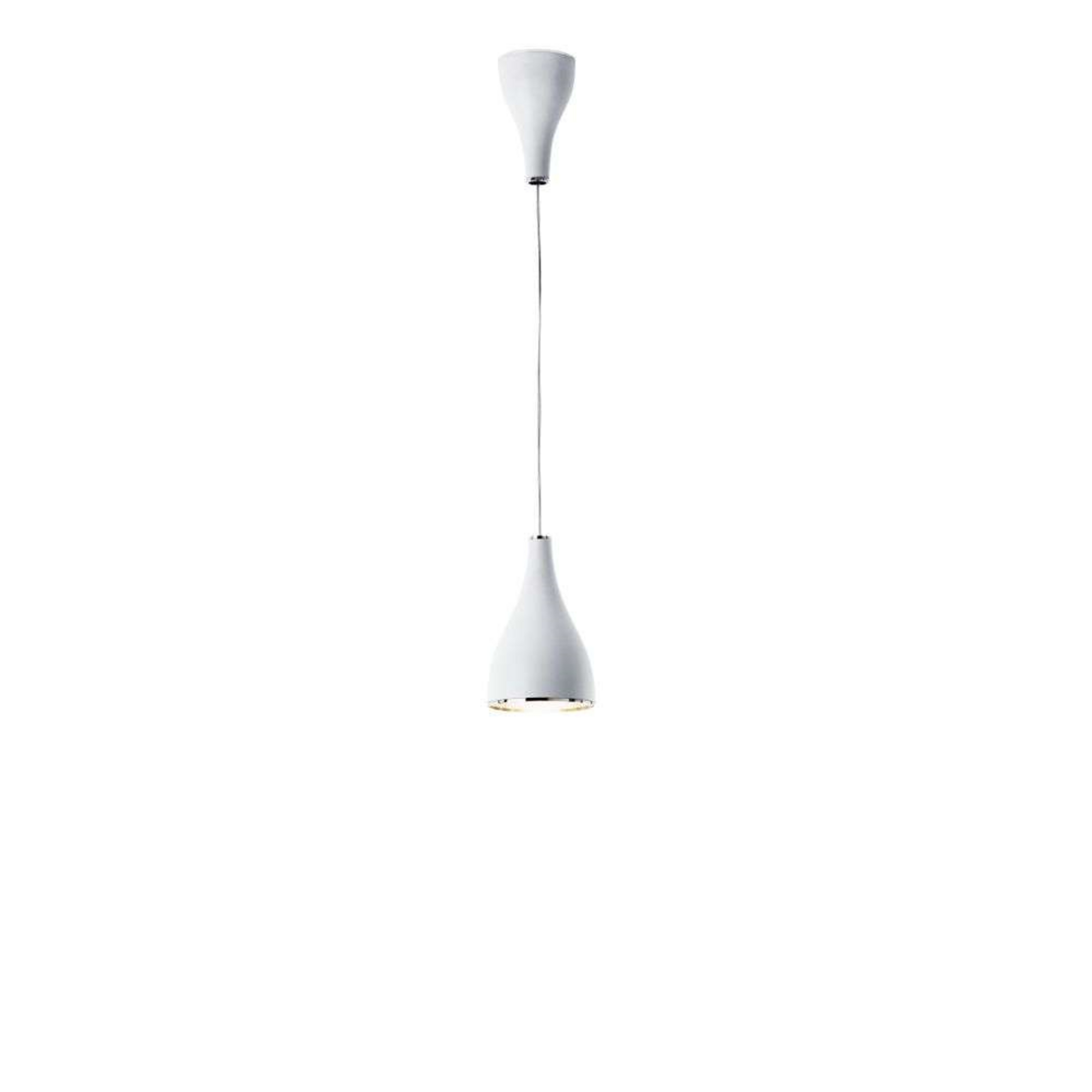 One Eighty Pendellampe L, weiß, Höhe 25 cm - Serien Lighting