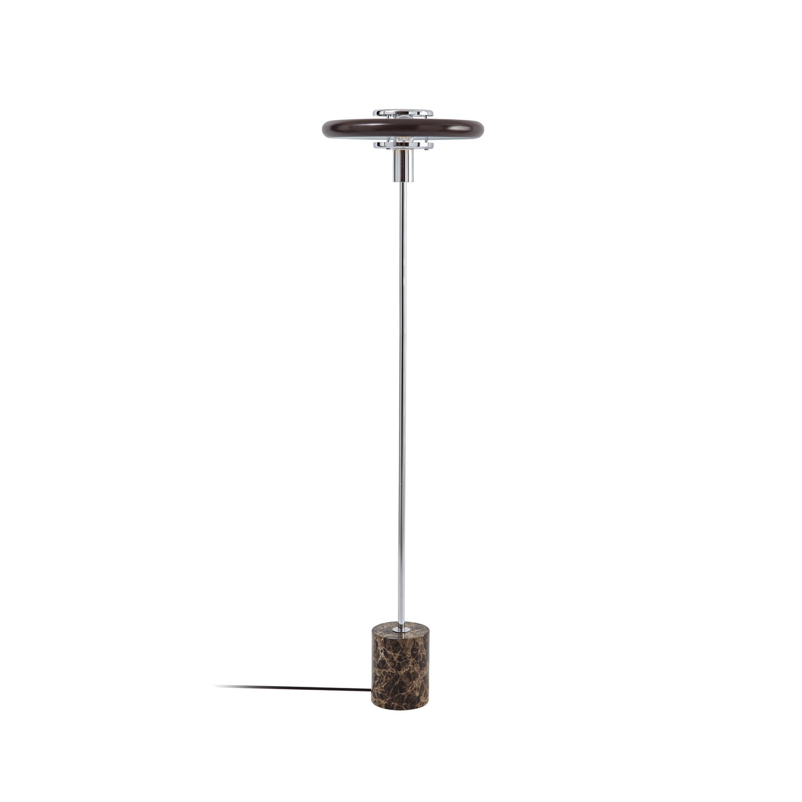 Piantana Branford, marrone, metallo/marmo, stile retrò – Lindby Piantana Branford, marrone, metallo/marmo, stile retrò – Lindby