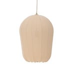 Suspension Naluna, crème, Ø 42 cm, tissu, E27 - Bloomingville