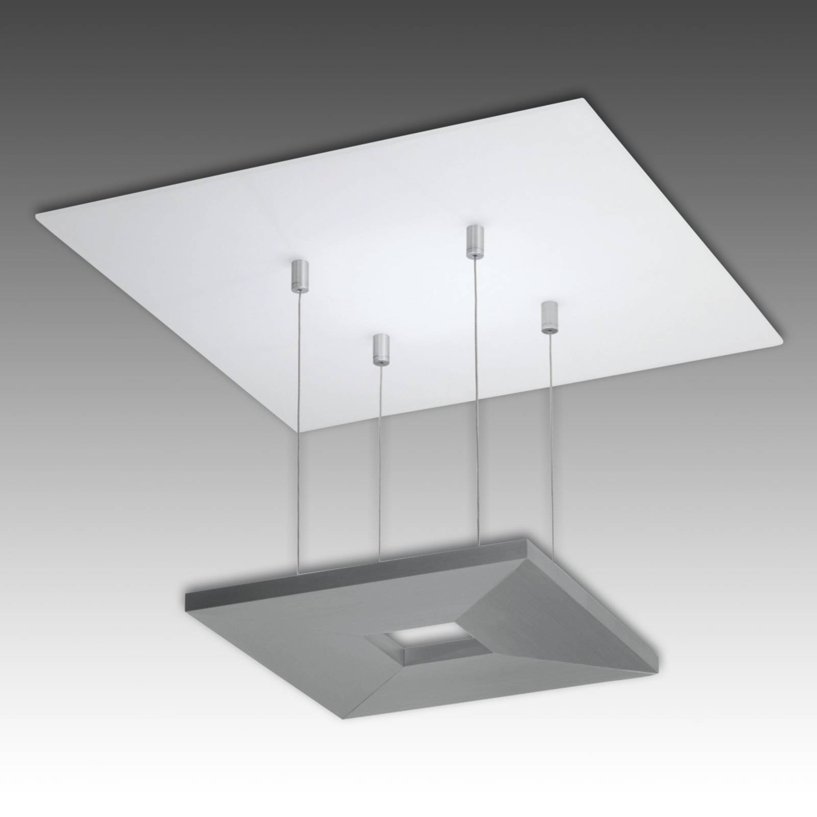 Plafonnier LED aluminium Zen Escale