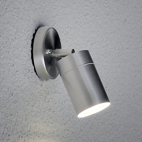 Utomhusvägglampa NEW MODENA, rostfritt stål