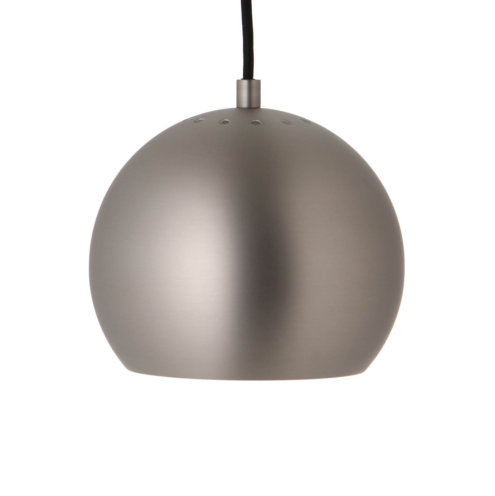 FRANDSEN gömb függő lámpa Ø 18 cm nikkel szatén