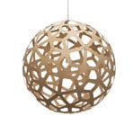 Coral Taklampa Ø120 Bamboo - David Trubridge