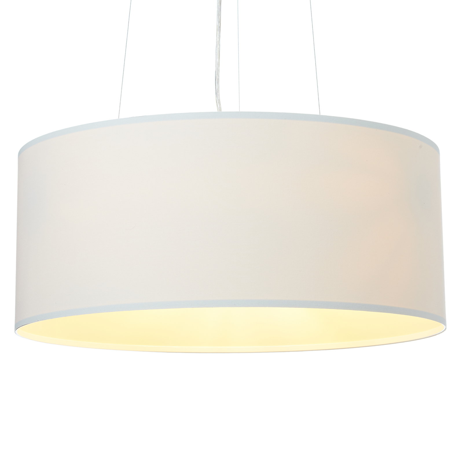 Lucande Patrik Textil-Hängeleuchte Ø53cm