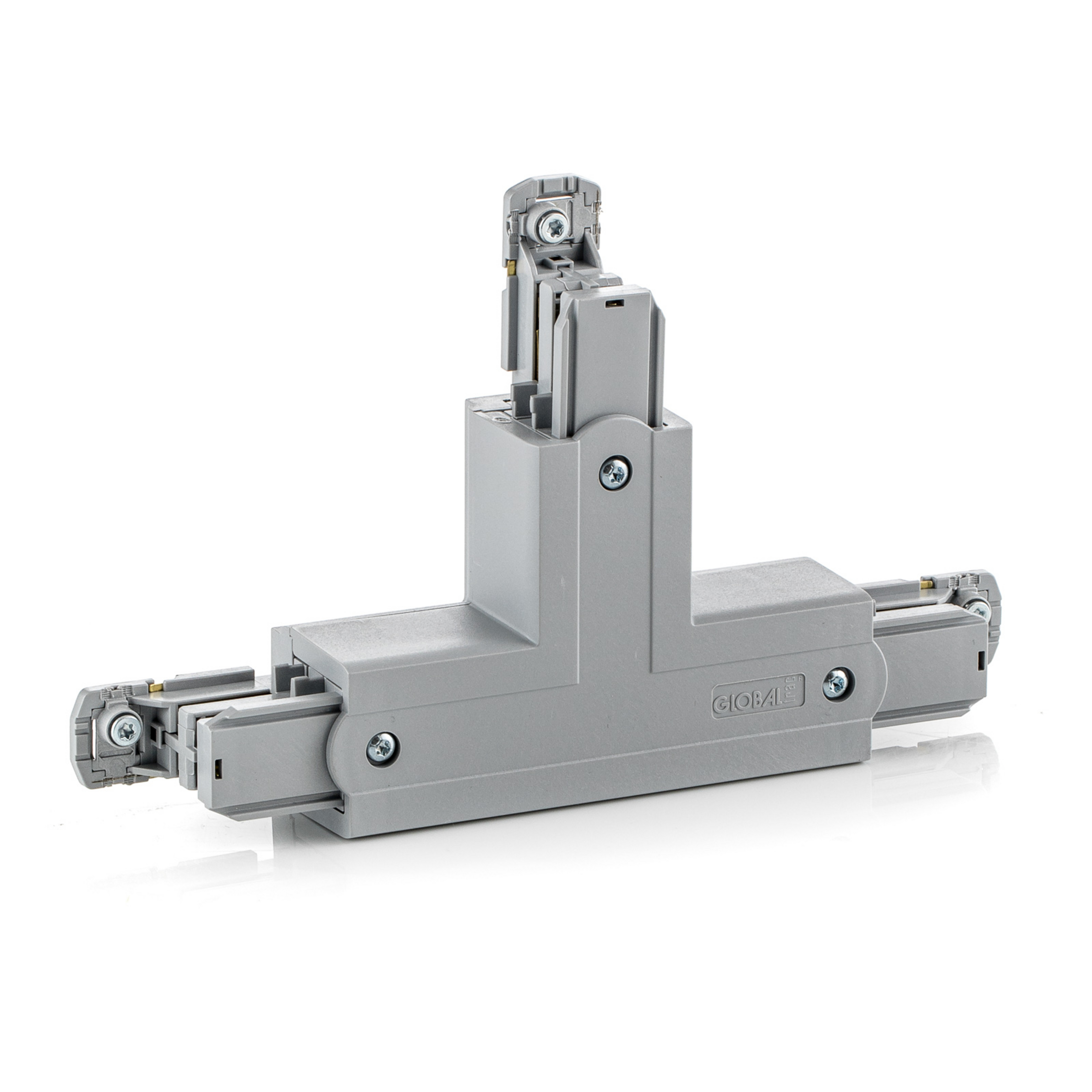 T-Verbinder Noa Schutzleiter außen rechts, grau