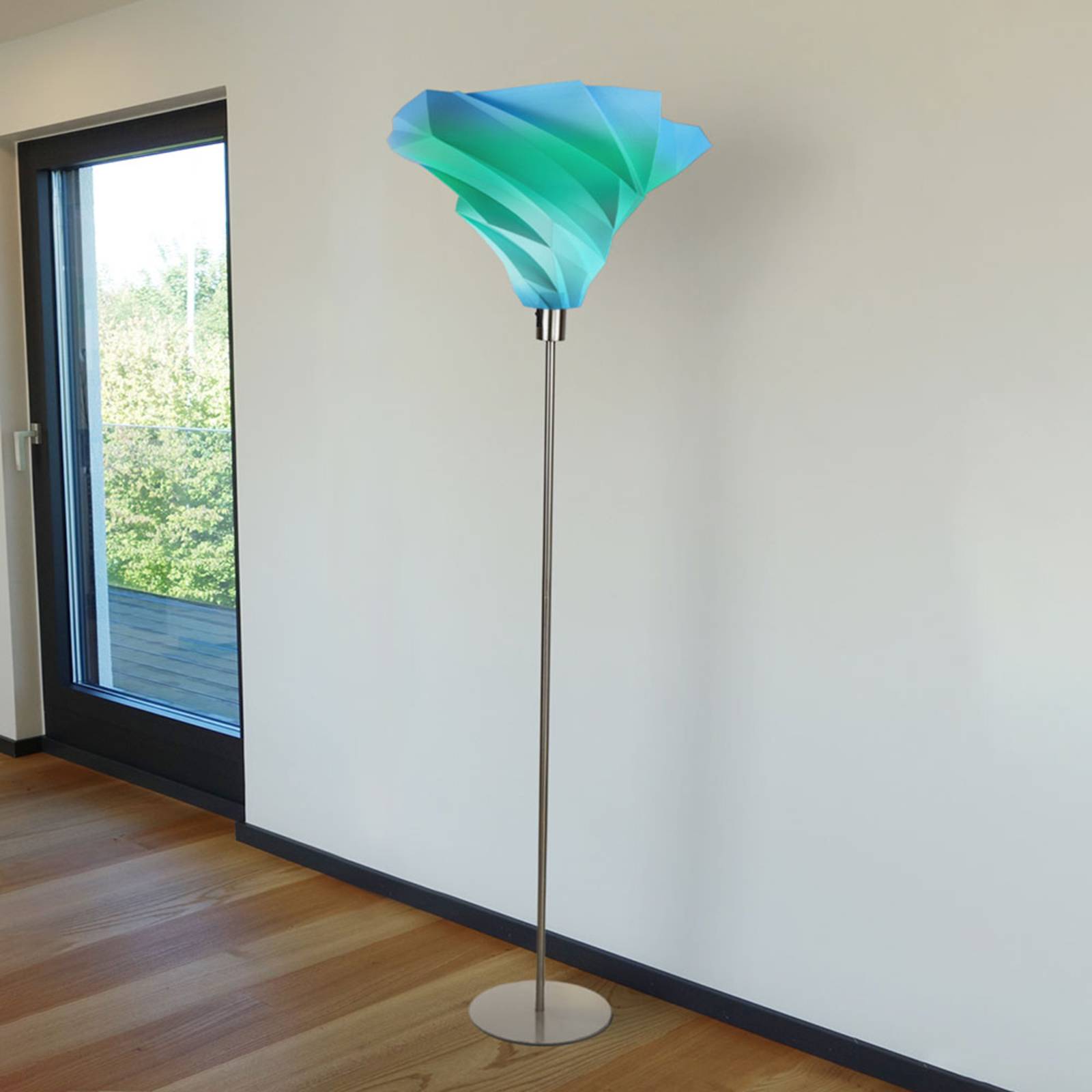 Twister designer-gulvlampe Ø 30 cm flerfarvet
